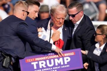 BREAKING: Trump rushed off stage as gunshots fired at campaign rally